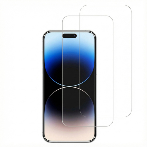 Accezz Gehard Glas Screenprotector 2-pack iPhone 15 / 15 Pro / 16