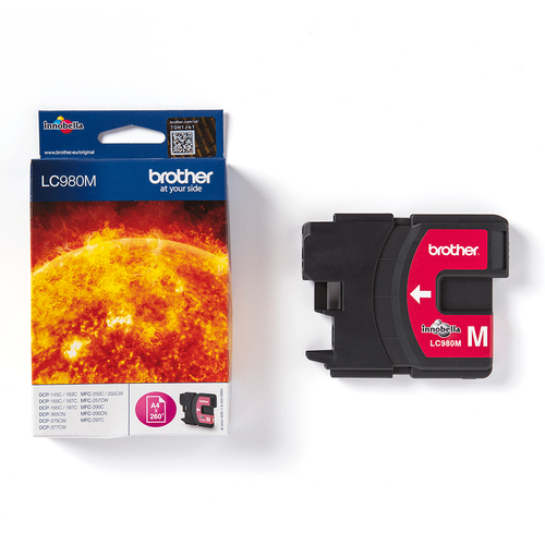 Original Brother LC980M Magenta Ink Cartridge - image 3