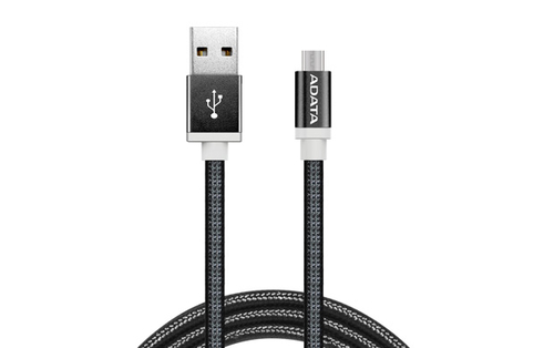 Cable Micro USB ADATA  AMUCAL-100CMK-CBK