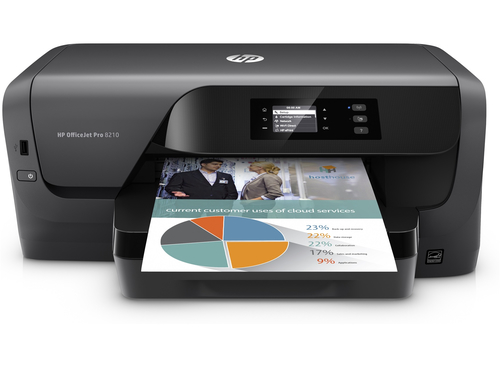 HP Officejet Pro 8210 tindiprinter Värv 2400 x 1200 DPI A4 WiFi