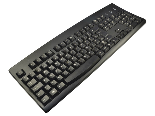 2-Power KEY1001CN klaviatuur Universaalne USB Lihtsustatud hiina keel Must