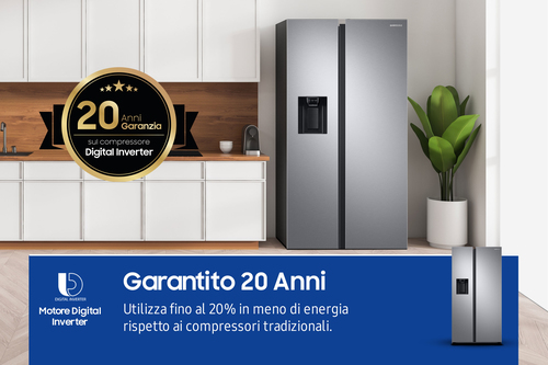 Samsung RS68A884CSL side-by-side refrigerator Freestanding – image 8