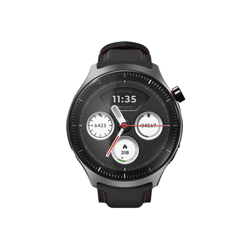 Motorola moto watch ultra 3,81 cm (1.5) P-OLED 46 mm Digital 466 x 466 pixel Berøringsskærm 4G Rustfrit stål Wi-Fi GPS (satellit)