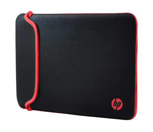 HP V5C24AA portatīvo datoru soma & portfelis 33,8 cm (13.3) Soma-aploksne Melns, Sarkans