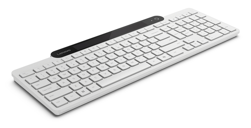 Lenovo 800 Self-Charging Bluetooth Toetsenbord QWERTY Wit, afbeelding 6