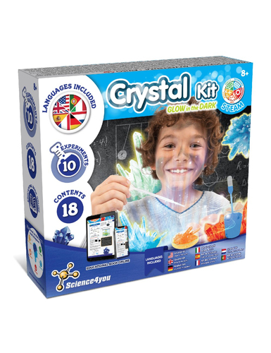 Science4You Crystal Factory Glow in the Dark