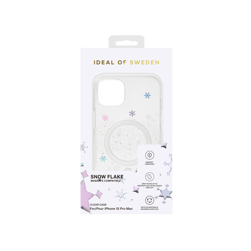 iDeal of Sweden Clear Case MagSafe iPhone 15PM SnowFlake – image 2