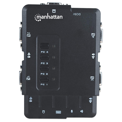 Manhattan Switch KVM Compacto 4 Puertos imagen 6