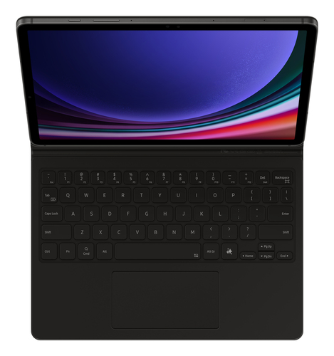 Samsung Galaxy Tab S9/S9 FE/S10 FE/S10 Lite Toetsenbord Hoes QWERTY Zwart, afbeelding 10