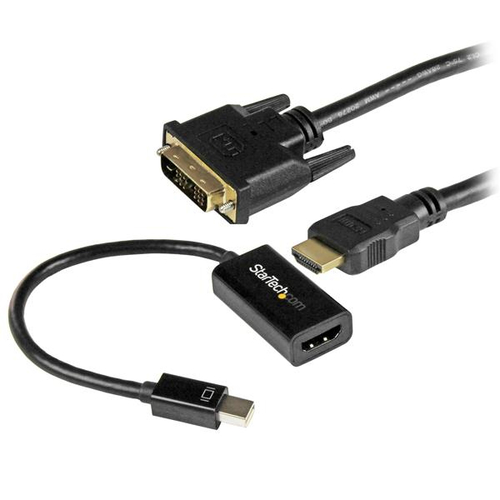 MDPHDDVIKIT KIT DE CONECTIVIDAD MINI DISPLAYPORT A DVI Y HDMI UPC 0065030865692