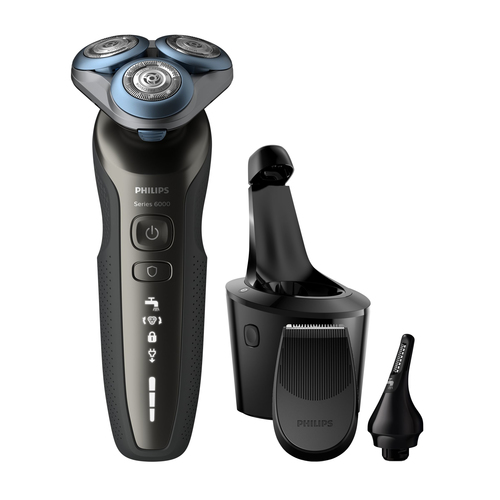 Philips S6640/27 men's shaver Rotation shaver Trimmer Black, Grey