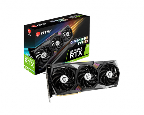 MSI GAMING RTX 3070 TRIO видеокарта NVIDIA GeForce RTX 3070 8 GB GDDR6