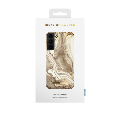 iDeal of Sweden Printed Case Galaxy S22P Golden Sand Marble – image 1