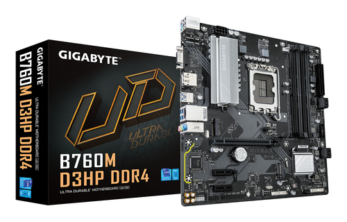 Motherboards GIGABYTE MB GIGABYTE B760M D3HP DDR4