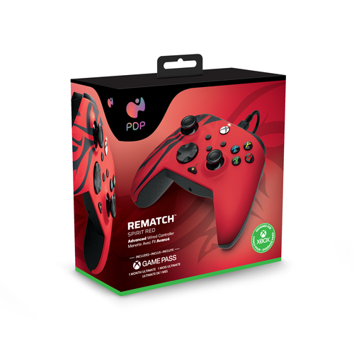 PDP 049-023-SR Gaming Controller Black, Red USB Gamepad PC, Xbox One, Xbox Series S, Xbox Series X – image 8