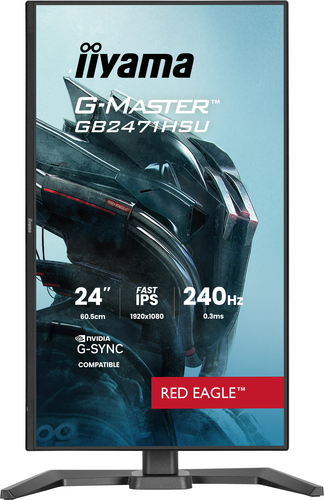 iiyama G-Master Red Eagle GB2471HSU-B1 23.8'' gaming monitor, afbeelding 2