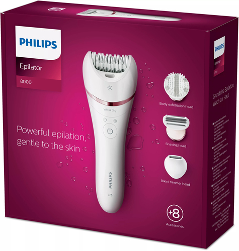 Philips 8000 series Epilator Series 8000 BRE735/00 Wet and Dry epilator – image 4