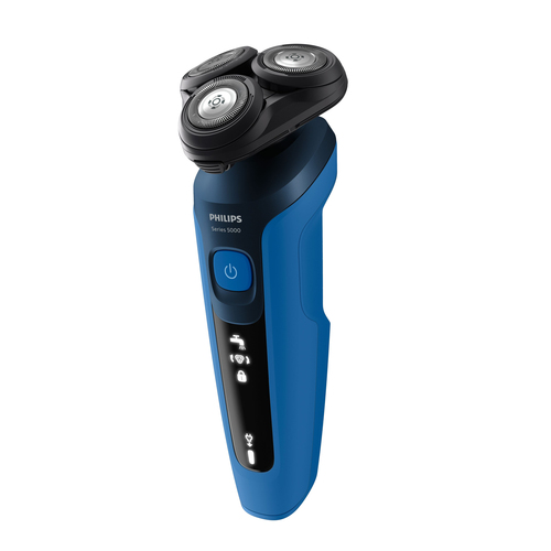 Philips SHAVER Series 5000 S5466/03 men's shaver Rotation shaver Black, Blue – image 3