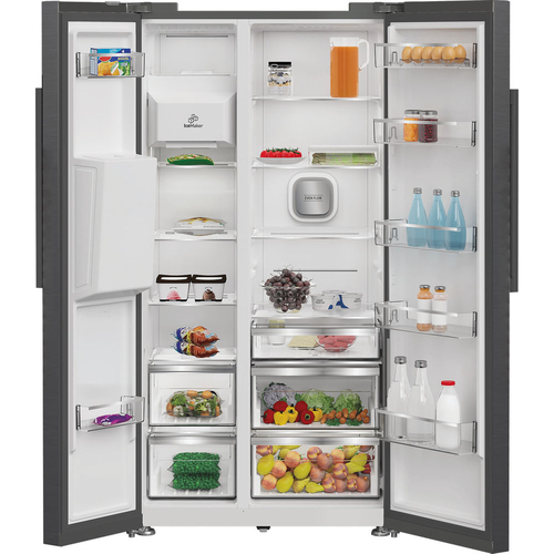 Hotpoint HPG26574WXBR American Fridge Freezer in Black with Ice Water - image 4