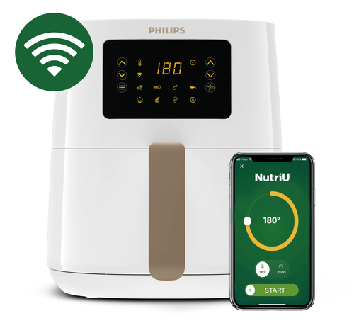 Philips 5000 series HD9255/30 fryer Single 4.1 L Stand-alone 1400 W Hot air fryer White