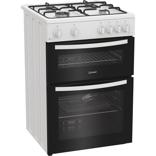 Indesit IDG6GW 60 cm Gas Cooker - White - image 7