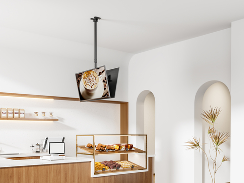 Equip 43"-86" Back to Back Dual Screen Ceiling Mount – image 9