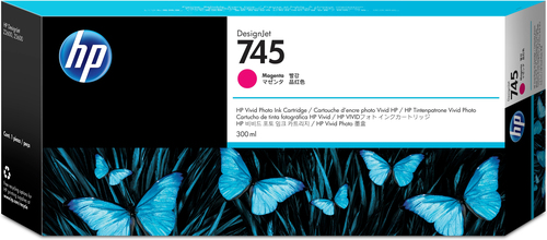 TINTA HP LF 745 DESIGNJET MAGENTA 300ML F9K01A - Código: F9K01A | Compra en Guadalajara