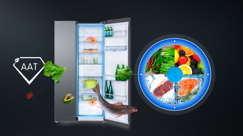 TCL RP503SXE0UK fridge-freezer Freestanding – image 5