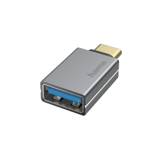 Product image: Hama 00200300 cable gender changer USB Type-A USB Type-C Grey