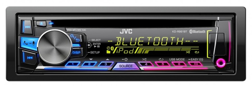 JVC KD-R961BTE car media receiver Black Bluetooth