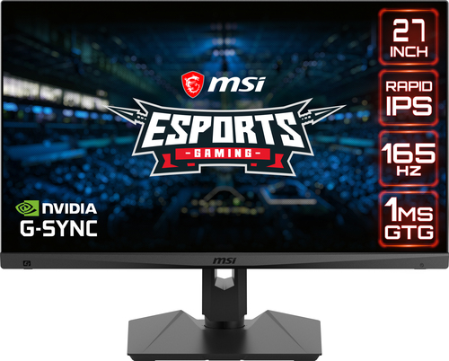 MSI Optix MAG274QRFDE-QD монитор для ПК 68,6 cm (27") 2560 x 1440 пикселей Wide Quad HD ЖК Черный