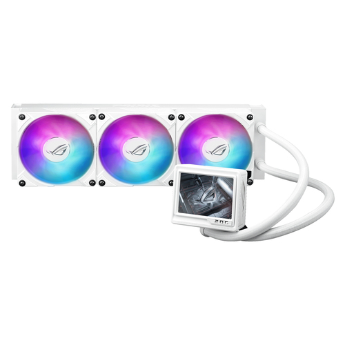 Asus Rog Ryujin Iii 360 Argb Extreme Aio Liquid Cooler with LCD Display - White - image 3