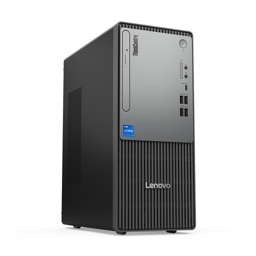 Lenovo ThinkCentre neo 50t Gen 5 Intel® Core™ i3 i3-14100 8 GB DDR5-SDRAM 512 GB SSD Windows 11 Pro Torre PC Negro, Gris