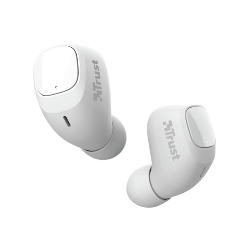 Trust Nika Compact Гарнитура True Wireless Stereo (TWS) Вкладыши Calls/Music Bluetooth Белый