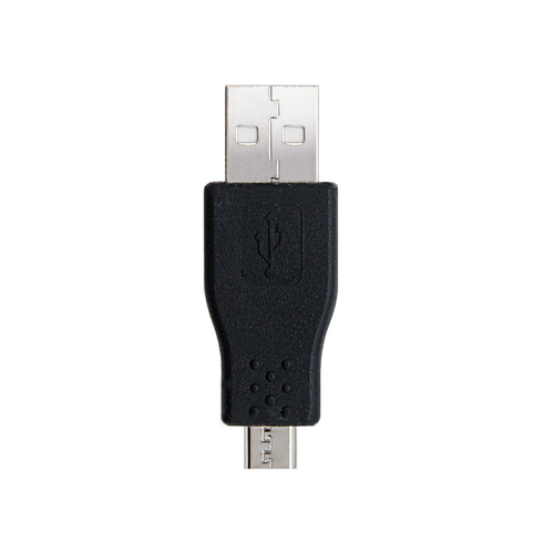 Nanocable 10.02.0005 kabeļu spraudņu pāreja USB 2.0 A Micro-USB 2.0 B Melns