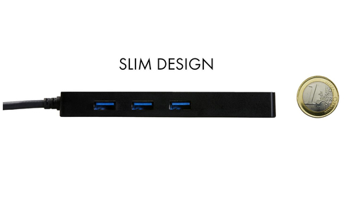 i-tec 3-Port USB 3.0 Slim + Gigabit LAN usb-hub, afbeelding 4