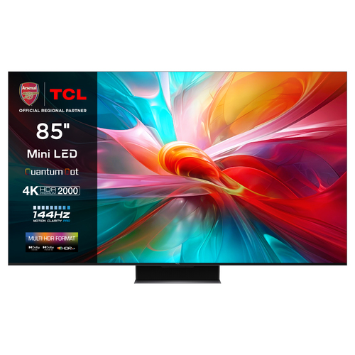 TCL C845 85C845K TV 2.16 m (85") 4K Ultra HD Smart TV Wi-Fi Titanium 2000 cd/m² – image 1