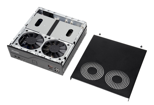 Shuttle Slim PC DH810S, S1851, 2x DP, 1x HDMI, 1x 2.5 , 1x M.2, 1x LAN (Intel 1G), 8x USB, 1x COM, 2, afbeelding 6
