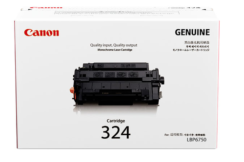 BLACK, FULL YIELD: 6,000 SHEETS.COMPATIBLE CANON CRG-324BK (3481B003) TONER CART