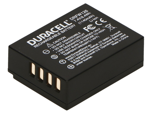 Duracell DRFW126, Fujifilm, 1140 mAh, 7,2 V, Lithium-Ion (Li-Ion), afbeelding 3