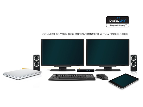 2-Power USB 3.0 Dual Display Docking Station - Dockingstation, afbeelding 4