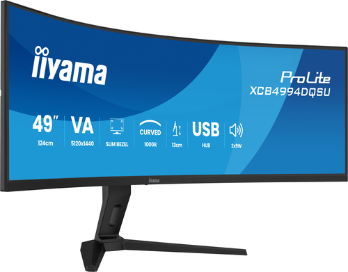 iiya 49 L XCB4994DQSU-B1 120Hz QHD VA ledmonitor, afbeelding 2