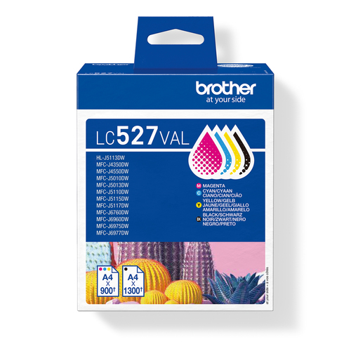 Brother LC-527 Cartridge Combo Pack
