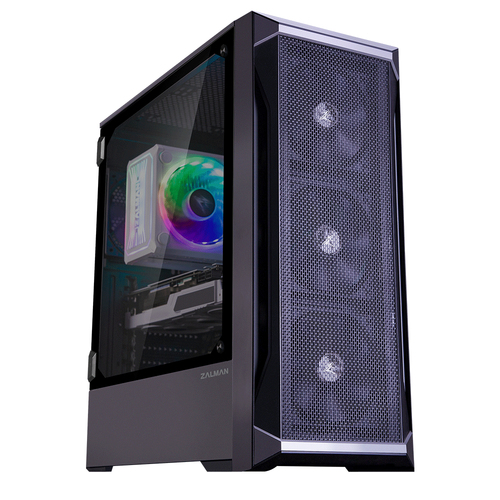 Zalman Z8 ATX Mid Tower PC Case, 120mm fan x4
