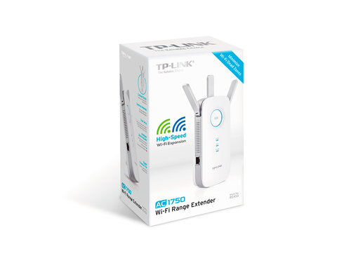 TP-Link RE450 WiFi Range Extender - AC 1750, Dual-band, White - image 2
