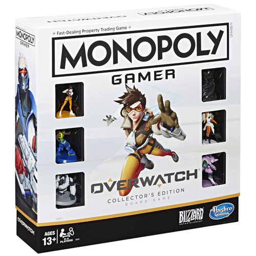 Hasbro Gaming Monopoly Gamer Overwatch Board game Война