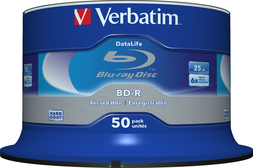 Verbatim Datalife 6x BD-R 25 GB 50 Stück(e)