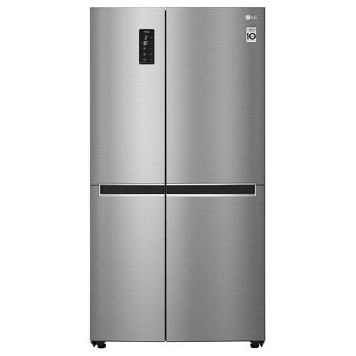LG GSB760PZXV side-by-side refrigerator Freestanding 626 L F Stainless steel