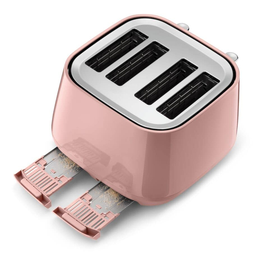 Delonghi Eclettica CTY4003.PK 4-Slice Toaster - Pink - image 2