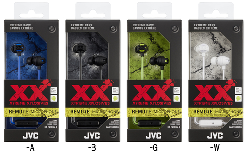 JVC Xtreme Xplosives HA-FX103M Earset HAFX103MB – image 2